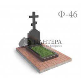 Памятник с Крестом и голгофой Ф46